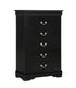 Louis Philip Black Bed - WCC Furniture & Mattress Center Lafayette & Lake Charles