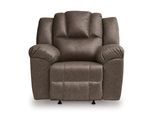 Lowilla Driftwood Recliner - WCC Furniture & Mattress Center Lafayette & Lake Charles