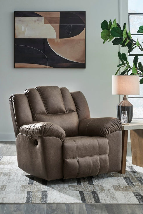Lowilla Driftwood Recliner - WCC Furniture & Mattress Center Lafayette & Lake Charles