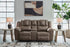 Lowilla Driftwood Reclining Loveseat - WCC Furniture & Mattress Center Lafayette & Lake Charles
