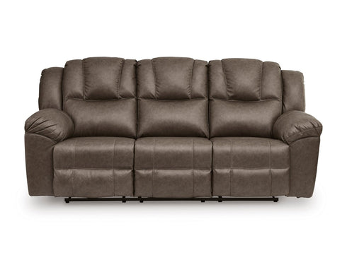 Lowilla Driftwood Reclining Sofa - WCC Furniture & Mattress Center Lafayette & Lake Charles