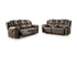 Lowilla Driftwood Reclining Sofa & Loveseat - WCC Furniture & Mattress Center Lafayette & Lake Charles