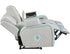 Luna Ice Power Reclining Loveseat w/ Console & Bluetooth Audio - WCC Furniture & Mattress Center Lafayette & Lake Charles