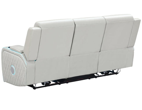 Luna Ice Power Reclining Sofa w/ DDT & Bluetooth Audio - WCC Furniture & Mattress Center Lafayette & Lake Charles