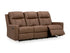 Mackmenville Caramel Reclining Sofa - WCC Furniture & Mattress Center Lafayette & Lake Charles
