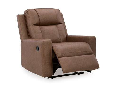 Mackmenville Caramel Zero Wall Recliner - WCC Furniture & Mattress Center Lafayette & Lake Charles