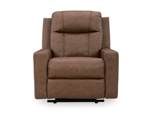 Mackmenville Caramel Zero Wall Recliner - WCC Furniture & Mattress Center Lafayette & Lake Charles