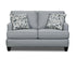 Madonna Silver Sofa & Loveseat - WCC Furniture & Mattress Center Lafayette & Lake Charles