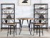 Magnolia Black/Sand 5 Piece Round Counter Height Dining Set - WCC Furniture & Mattress Center Lafayette & Lake Charles