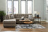 Mahoney Chocolate Full Sleeper Sectional w/ LAF Chaise - WCC Furniture & Mattress Center Lafayette & Lake Charles