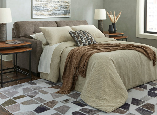 Mahoney Chocolate Full Sleeper Sofa - WCC Furniture & Mattress Center Lafayette & Lake Charles