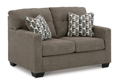 Mahoney Chocolate Loveseat - WCC Furniture & Mattress Center Lafayette & Lake Charles