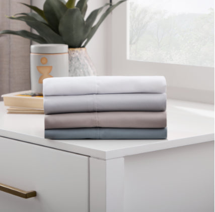 Brushed Microfiber Ash Sheet Set