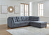 Marleton Denim RAF Chaise Sectional - WCC Furniture & Mattress Center Lafayette & Lake Charles