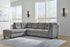 Marleton Gray LAF Chaise Sectional - WCC Furniture & Mattress Center Lafayette & Lake Charles