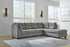Marleton Gray RAF Chaise Sectional - WCC Furniture & Mattress Center Lafayette & Lake Charles