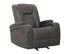 Marlow Charcoal Glider Recliner - WCC Furniture & Mattress Center Lafayette & Lake Charles