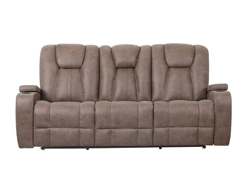 Marlow Sand Manual Reclining Sofa - WCC Furniture & Mattress Center Lafayette & Lake Charles