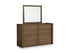 Marxmore Brown Dresser & Mirror - WCC Furniture & Mattress Center Lafayette & Lake Charles