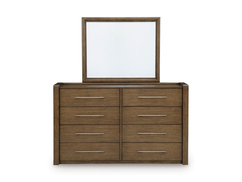 Marxmore Brown Dresser & Mirror - WCC Furniture & Mattress Center Lafayette & Lake Charles
