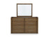 Marxmore Brown Dresser & Mirror - WCC Furniture & Mattress Center Lafayette & Lake Charles