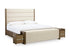 Marxmore Brown Upholstered Storage Bed - WCC Furniture & Mattress Center Lafayette & Lake Charles