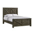 Maverick Grey Panel Bed - WCC Furniture & Mattress Center Lafayette & Lake Charles