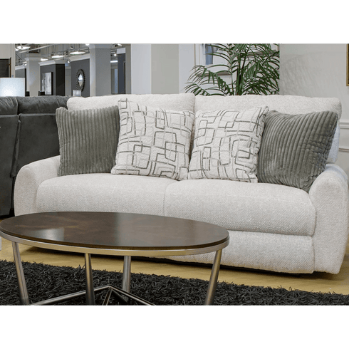 Maxwell Cream Power Reclining Sofa & Loveseat - WCC Furniture & Mattress Center Lafayette & Lake Charles