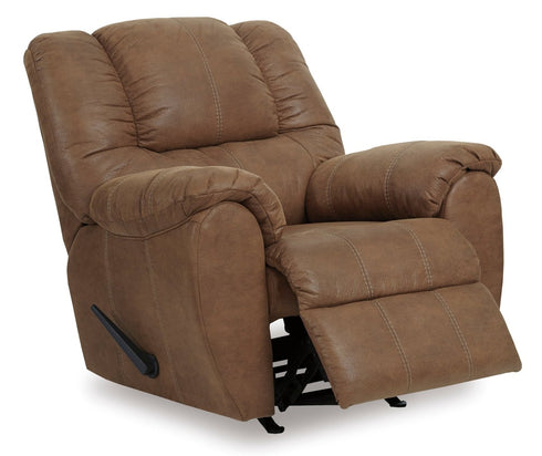 McGann Saddle Rocker Recliner - WCC Furniture & Mattress Center Lafayette & Lake Charles