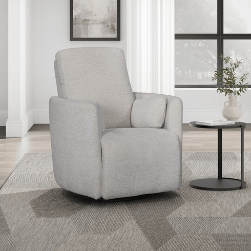 Melba Mascarpone Swivel Glider Recliner - WCC Furniture & Mattress Center Lafayette & Lake Charles