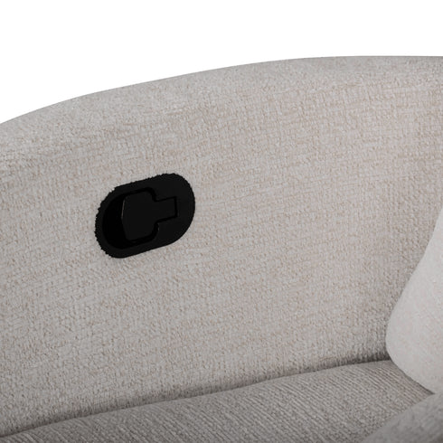 Melba Mascarpone Swivel Glider Recliner - WCC Furniture & Mattress Center Lafayette & Lake Charles