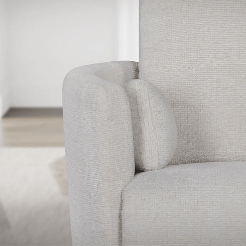 Melba Mascarpone Swivel Glider Recliner - WCC Furniture & Mattress Center Lafayette & Lake Charles