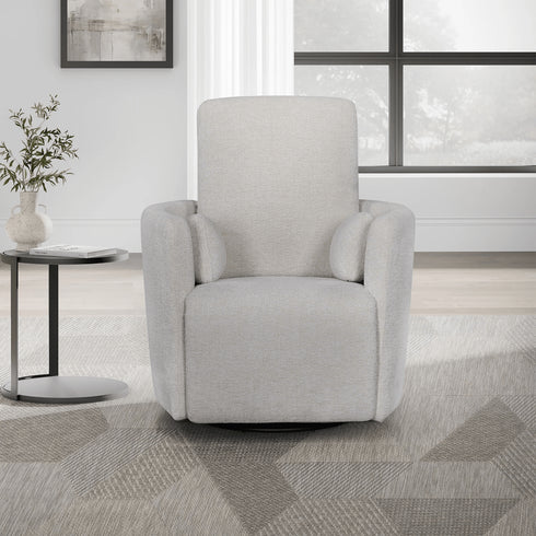 Melba Mascarpone Swivel Glider Recliner - WCC Furniture & Mattress Center Lafayette & Lake Charles