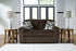 Midnight Madness Chocolate Loveseat - WCC Furniture & Mattress Center Lafayette & Lake Charles