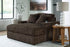 Midnight Madness Chocolate Oversized Chaise Chair - WCC Furniture & Mattress Center Lafayette & Lake Charles