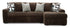 Midnight Madness Chocolate RAF Sofa Chaise - WCC Furniture & Mattress Center Lafayette & Lake Charles