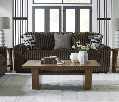 Midnight Madness Chocolate Sofa - WCC Furniture & Mattress Center Lafayette & Lake Charles