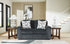 Midnight Madness Gunmetal Loveseat - WCC Furniture & Mattress Center Lafayette & Lake Charles