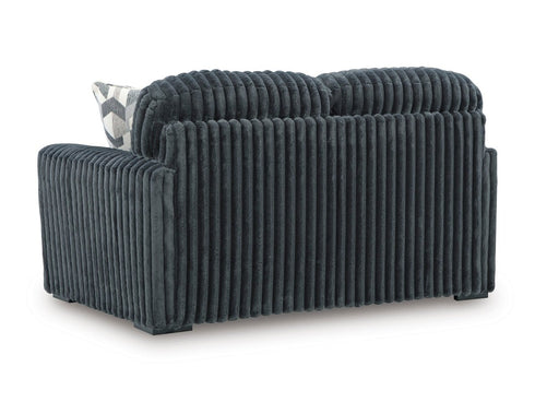 Midnight Madness Gunmetal Loveseat - WCC Furniture & Mattress Center Lafayette & Lake Charles
