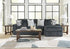 Midnight Madness Gunmetal RAF Sofa Chaise - WCC Furniture & Mattress Center Lafayette & Lake Charles