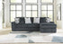 Midnight Madness Gunmetal RAF Sofa Chaise - WCC Furniture & Mattress Center Lafayette & Lake Charles