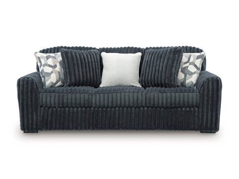 Midnight Madness Gunmetal Sofa - WCC Furniture & Mattress Center Lafayette & Lake Charles