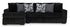 Midnight Madness LAF Sofa Chaise - WCC Furniture & Mattress Center Lafayette & Lake Charles