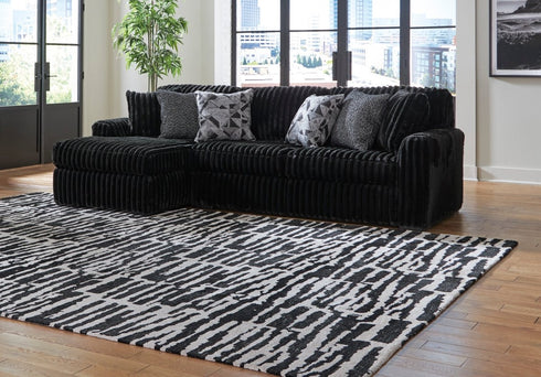 Midnight Madness LAF Sofa Chaise - WCC Furniture & Mattress Center Lafayette & Lake Charles