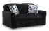 Midnight Madness Onyx Loveseat - WCC Furniture & Mattress Center Lafayette & Lake Charles