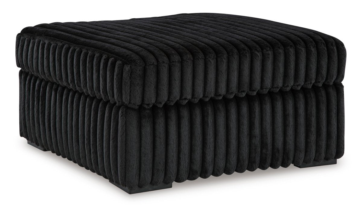 Midnight Madness Onyx Oversized Ottoman – WCC Furniture & Mattress
