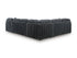 Midnight Madness RAF Chaise U Shaped Gunmetal Sectional - WCC Furniture & Mattress Center Lafayette & Lake Charles