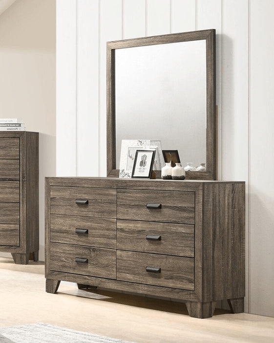 Millie Dresser & Mirror - WCC Furniture & Mattress Center Lafayette & Lake Charles