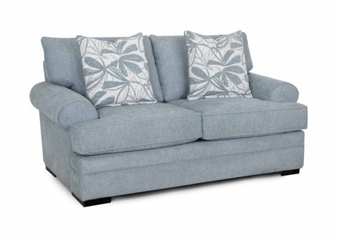 Morgan Chambray Loveseat - WCC Furniture & Mattress Center Lafayette & Lake Charles