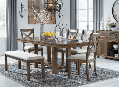Moriville 6 PC Dining Height Set - WCC Furniture & Mattress Center Lafayette & Lake Charles